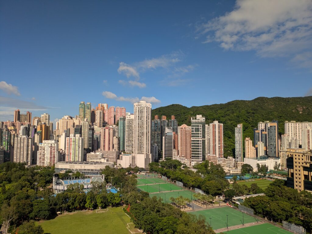 パークレーン香港から公園